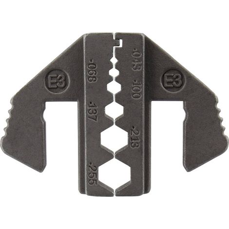 TOOLCRAFT PLE-0E3 Matrici di crimpaggio Adatto per tipo di cavo: RG58, RG59, RG62, RG174 Adatto per marchio (Pinze): TO (1/3)