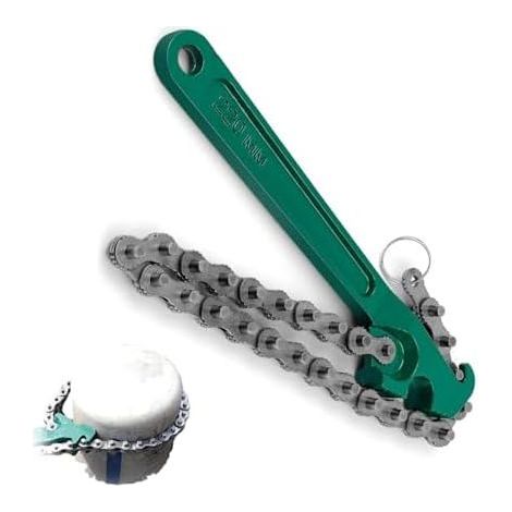 Oil Filter Wrench, 9 Inch Strap Wrench, Adjustable Oil, Suitable for Automotive Repair, Mechanical Disassembly, Mechanical Installation - (1/5)