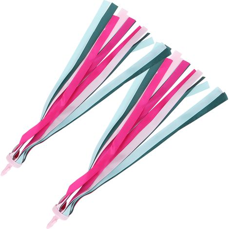 2 pièces Fanions Colorés pour Guidon de Trottinette et Vélo Enfant, Décoration Ludique et Sécuritaire (1/5)