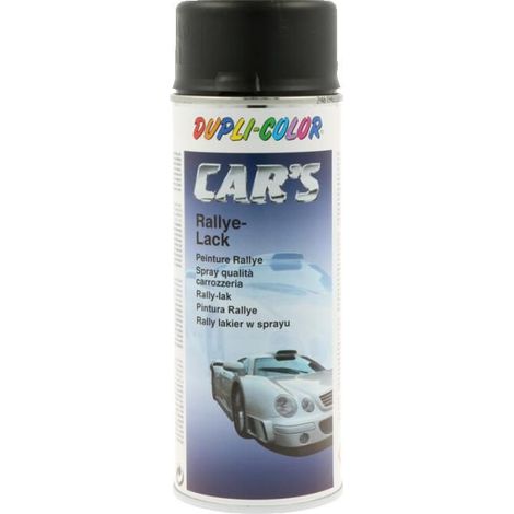 Bombe peinture rallye noir satiné - 400 ml - Dupli-Color
