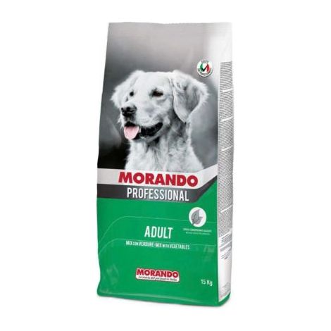 CIBO CANE MORANDO 15 KG ADULT MIX VERDURE