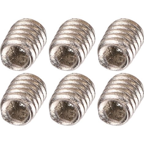 Kit d'assortiment de 50 vis sans tête en acier inoxydable A2-70, vis de fixation M2,5 x 3 (1/5)