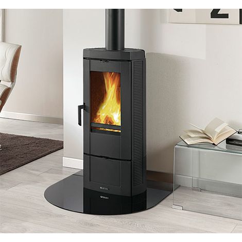 STUFA LEGNA CANDY 4.0 LA NORDICA - GHISA SMALTATA KW 6,2 MM 404X397 H.MM 890 - 1 pezzo (1/10)