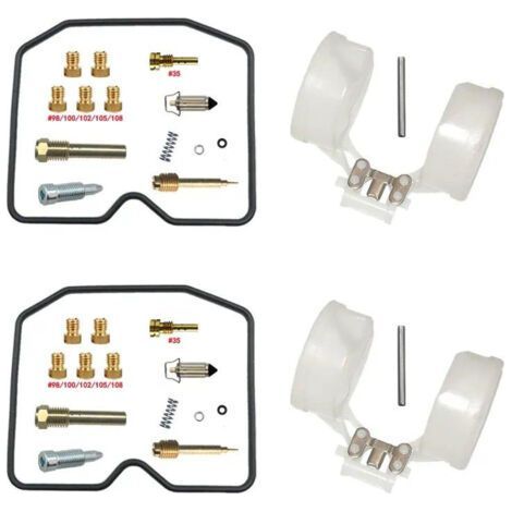 Kit de réparation de carburateur applicable aux modèles KAWASAKI ER-5 ER500 (1997-2005).