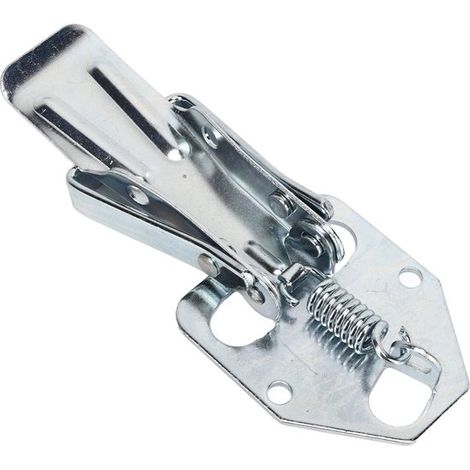 Manija de puerta de remolque, hebilla de placa de remolque, accesorios para remolque, galvanizado (1/2)