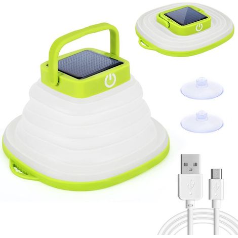 Lanterne de camping, lampe LED solaire, lanterne LED pliable-Online Store (1/5)