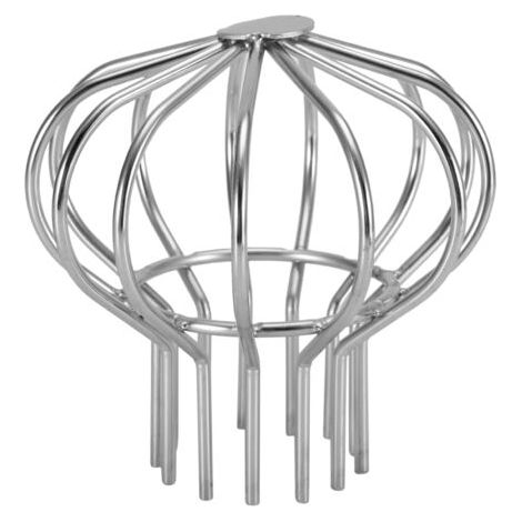 Siphon de sol antiblocage pour tuyau de vidange de toit en acier inoxydable pour utilisation dans la cour intérieure (tube 75) (1/5)