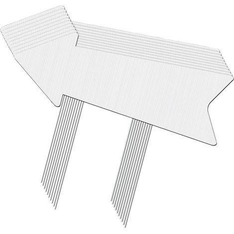 Marqueur de cour résistant aux intempéries - Cadre de type lourd - Accent métallique - Installation sans outil nécessaire - Panneau de personnalité extérieure (1/5)