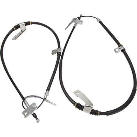 Cable de freno de mano trasero izquierdo/derecho 4901008B03 4902108000 2 piezas Compatible con transmisión Rexton de 5 brazos 2006+ (1/2)