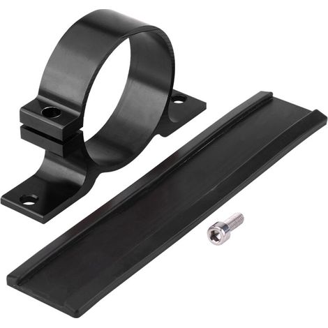 Staffa per pompa carburante ANGGREK da 60 mm, in lega di alluminio con inserti di regolazione per filtri e pompe universali da 60 mm (nera) (1/5)