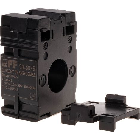 Trasformatore di corrente 60/5A 22, classe 1 TI-60-5
