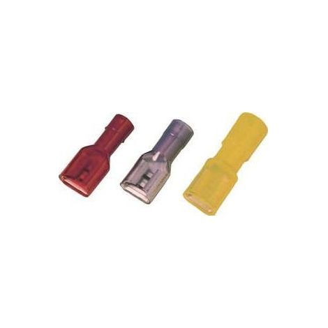 Intercable Tools Flachsteckhülse 0, 5-1qmm 4, 8x0, 8 ICIQ148FHVI 100 Stk (1/2)