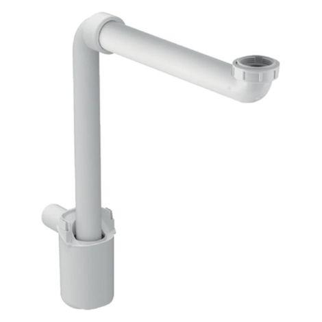Geberit - Direktsiphon für Waschtisch, Raumsparmodell, G 1 1/4, Durchmesser 40 mm, weiß 151.117.11.1