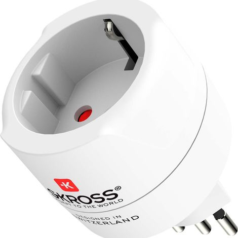 Reiseadapter für Europa nach Schweiz, Italien, Brasilien (1/5)