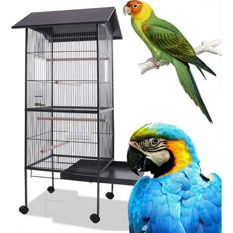 Großer Käfig für exotische Vögel