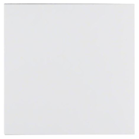 HAGER  TOUCHE SIMPLE AM SANS B BLANC POLAIRE MAT
