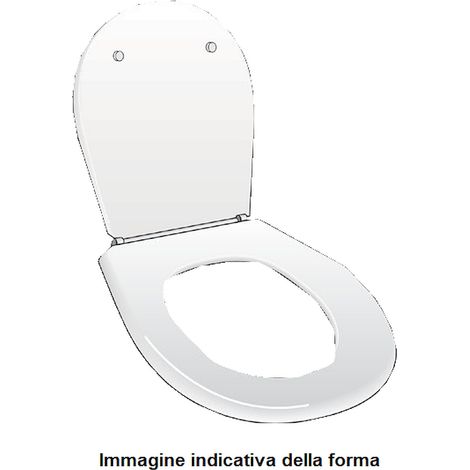 SCELTO DA DESIVERO Piemonte e109 sedile bianco lucido codice prod: DSV02949