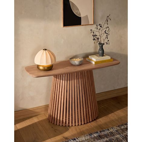 Tibo - Console design en bois d'acacia massif (1/5)