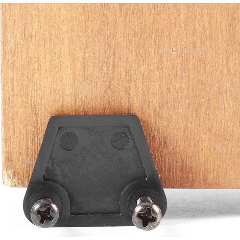 Accessoires pour portes coulissantes de style grange américaine, guide mural pour chauffage au sol (1/5)