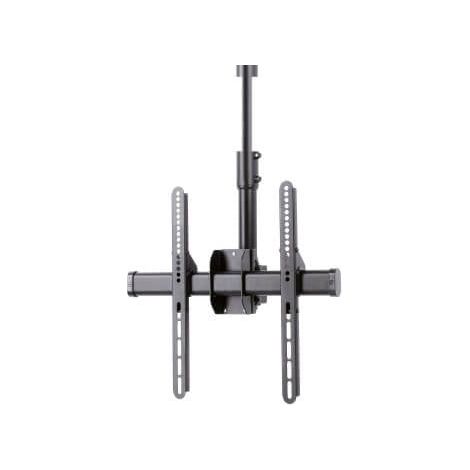 Support TV pr plafond, pivot., inclinable, 165 cm (65"), jus. 50 kg