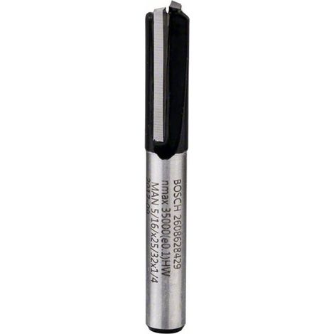 Bosch Nutfräser 1/4, D1 8 mm, L 19,5 mm, G 51 mm