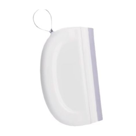 Mini raclette de salle de bain, nettoie facilement les miroirs et les surfaces de vasque, sans laisser de traces d'eau - 5 blanches