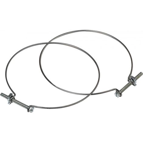 Sobre de 10 collares de sujeción monofilamento Cf 125mm - Aldes