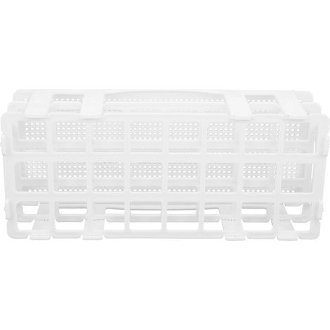 Support pour tubes à essai en plastique à 24 trous, porte-tubes amovible pour usage en laboratoire (25 x 25 mm) (1/5)