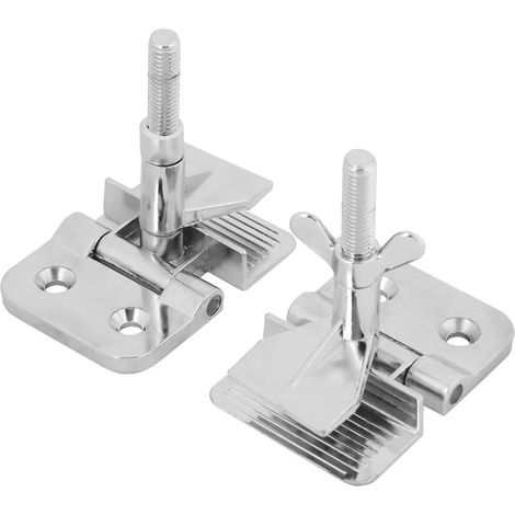 Clip Articulé - Cadre Métallique pour Sérigraphie - Fixation Écran Imprimé - 2 Pièces (1/5)
