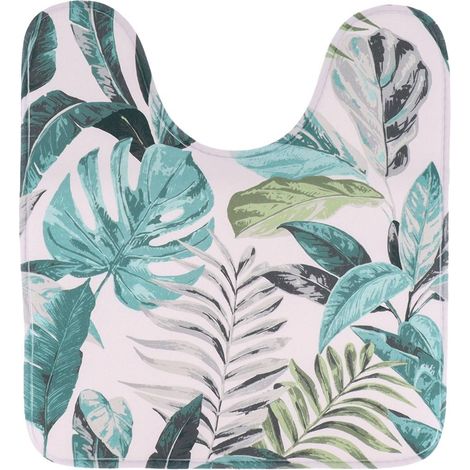 Tappetino igienico in microfibra stampata 45x50 cm - jardin d hiver - Tendance (1/2)