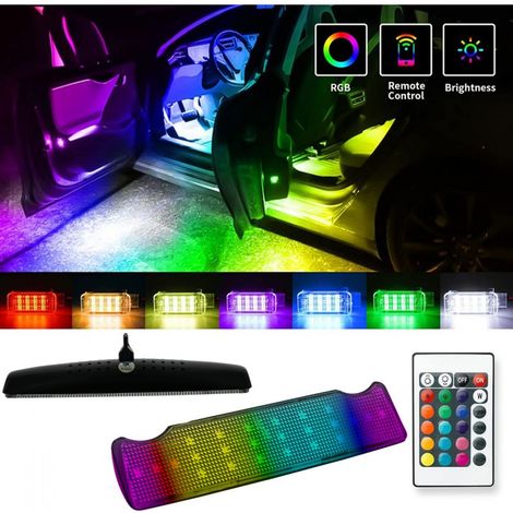 Eclairage plafonnier arrière Led RGB - BMW serie 5 F10, serie 7 F01 F02 F03 F04, X3 F25 - L'unité