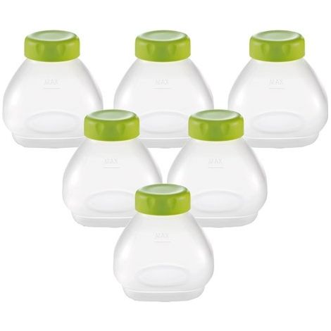 Juego de 6 botellas + tapones para SEB XF102000 Yaoutière