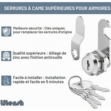 16 mm mailbox lock with keyed alike, drawer lock, cabinet lock, cabinet key lock cupboard locks, cam locks, locker lock furniture barrel (1/2)