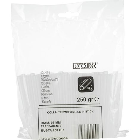 Bâtons de colle thermofusible, Multi-usages, Transparent, ø7mm, Longueur 100mm, 250g - (57002006) (1/5)