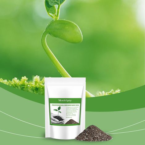 Lockere, atmungsaktive Blumenerde für Hausgärten und Topfpflanzen – 100 g -- DTEKGAZ (1/5)