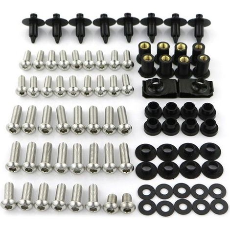 Edelstahl-Befestigungsschrauben für Honda CBR 1000 RR Fireblade 04-05