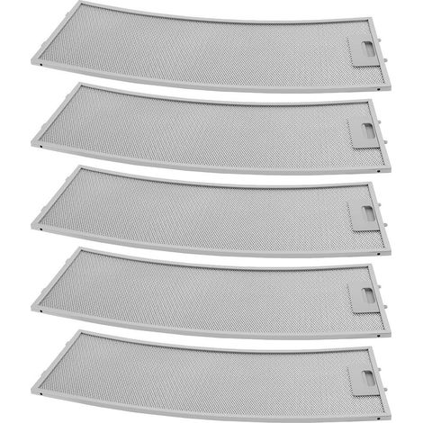 Filtro metálico AllSpares para campanas extractoras compatible con Neff 00357623/357623 (548x185x9mm) (1/5)