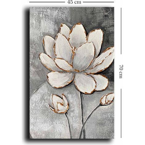 Decorazione artistica da parete con stampa su tela Painting Multicolore (1/4)