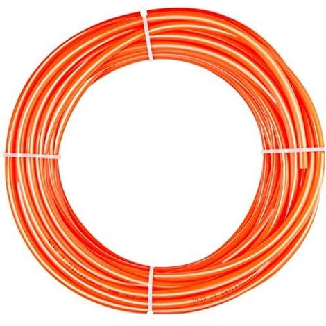 5m PU Air Hose Kit 14mm Outer Diameter 10mm Inner Diameter Without Fittings Orange (1/5)