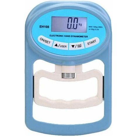 Ede Le compteur de force de préhension dynamomètre numérique portable de 120 kg capture automatiquement la force de préhension électronique (1/5)