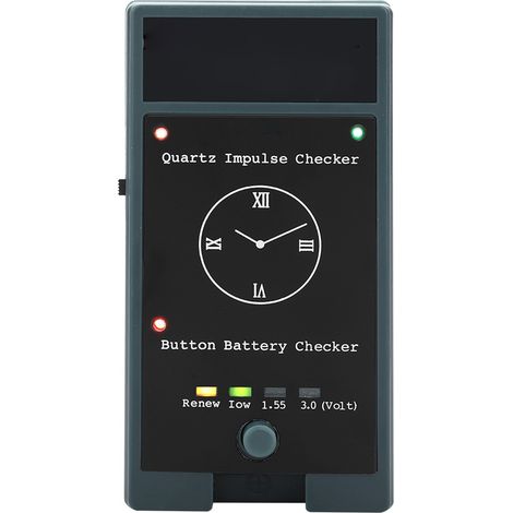 Testeur de pile pour montre à mouvement à quartz électrique, outil de vérification pour réparation horlogère (1/5)
