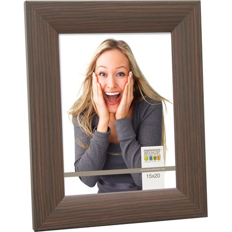 Cadre Photo Bois Pin Brun Foncé 47,8 x 47,8 x 1,5 cm