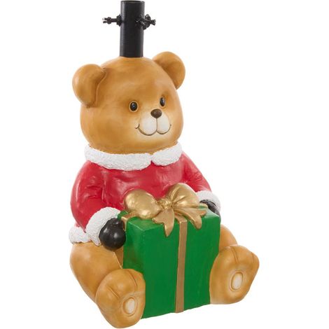 Base para árbol de Navidad con forma de oso, de resina, 43 cm - Feeric lights & christmas (1/3)