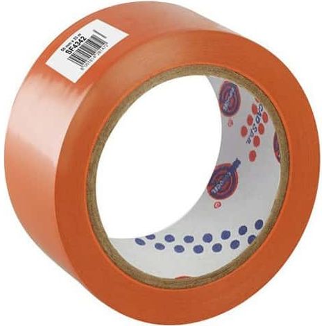 Eurocel Enmascarado PVC Naranja 33m x 75mm - Eurocel