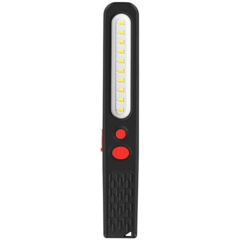 BUNTHAUS PA Lampe de Travail LED Rechargeable, Lumière combinée Double Couleur Lampe d'inspection 2 en 1 COB LED Torche Lampe avec Double Magnétique pour Auto Garage Atelier Camping Bricolage etc (1/4)