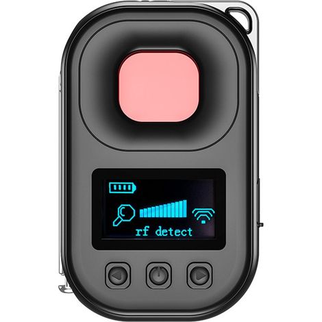 Kameradetektor Spionagekamera Detektor für versteckte Kameras Abhörgerätedetektor Detektor für Wanzen und GPS-Tracker 4 Modi Wiederaufladbar für (1/5)