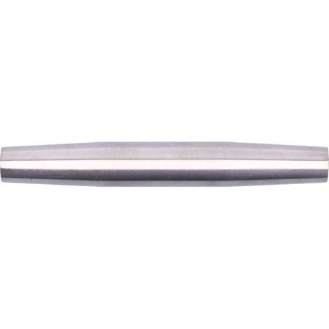 Stainless Steel Tapered Sanding Rolling Pin NoStick Flour Dumpling Dough Roller Baking Tool(23cm ) (1/5)