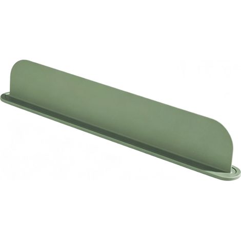 Protection anti-éclaboussures en silicone pour évier, réutilisable, 49 cm, vert olive, pour garder le plan de travail au sec (1/5)