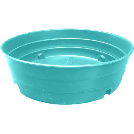 Plast'Up Rotomoulage – Piscine pour enfants 1900L – Monobloc en polyéthylène haute densité – Zéro gonflage – Bouchon de vidange intégré – Résistante aux chocs