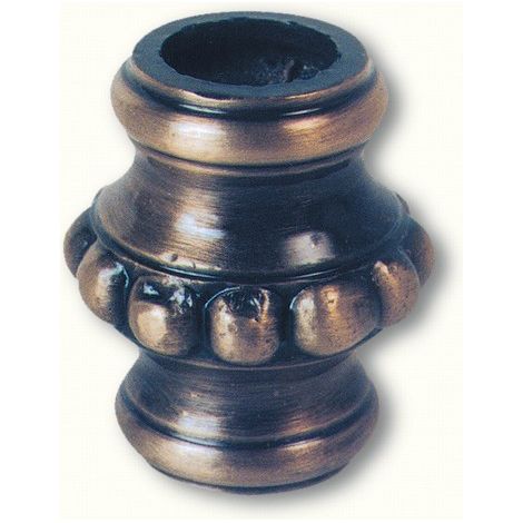Garniture en laiton pour barreaux Ø16 - DECO FER FORGE